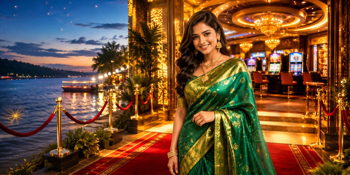 গাজীপুরে বেটিং প্রোমোশনের দৃশ্য শাড়ি পরিহিত