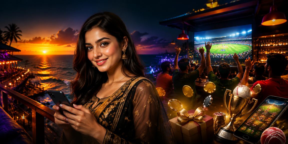 সেন্ট মার্টিনে চা বাগানে ক্রিকেট বেটিং মোবাইল অ্যাপ ব্যবহারের দৃশ্য
